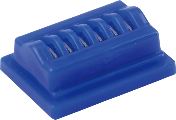Small, Blue, Titanium Clip, 6 clips per cartridge