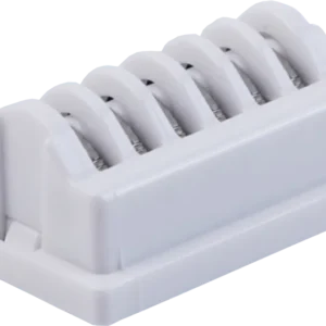 Medium, White, Titanium Clip, 6 clips per cartridge