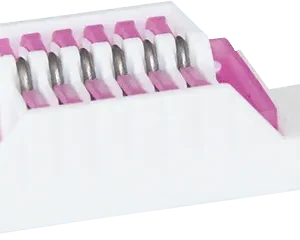 Small/Medium, Purple, Titanium Clip, 6 clips per cartridge