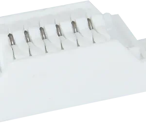 Micro, White, Titanium Clip, 6 clips per cartridge