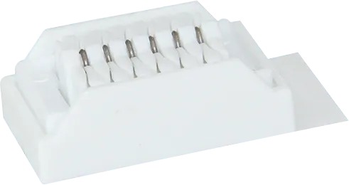 Micro, White, Titanium Clip, 6 clips per cartridge